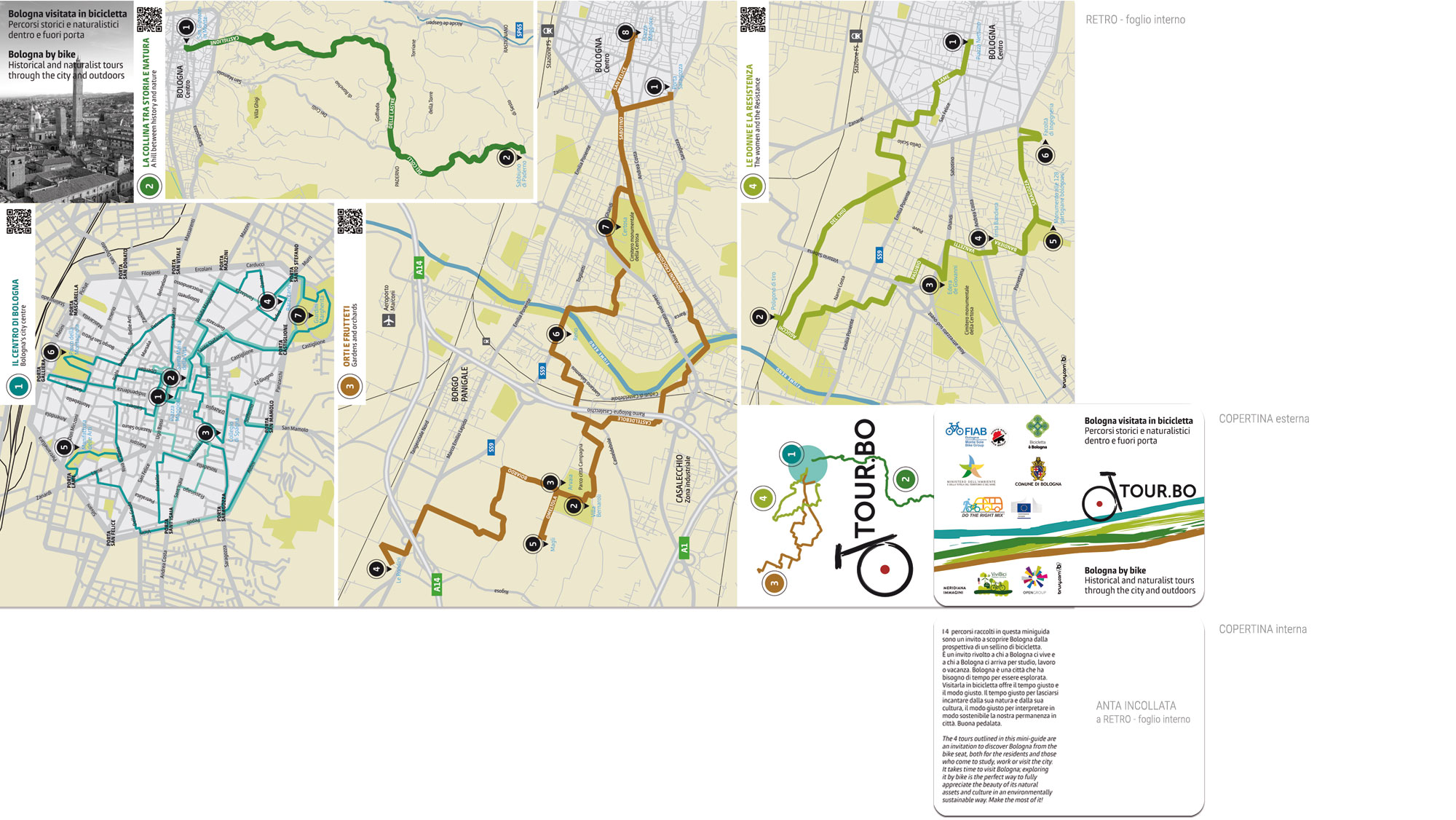 Mappa Tascabile Tour.Bo - Bologna